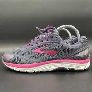 Brooks Dyad‎ 9 Running Shoes Womens Sz 8.5 Dark Blue Fuchsia Indigo